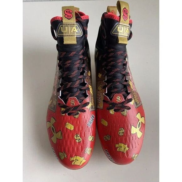 Under Armour Spotlight MC Jackpot Football Cleats Men’s Size 11.5 3025121-600 - Picture 2 of 12